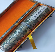 崆峒书画装裱案例